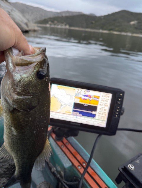 First fish.