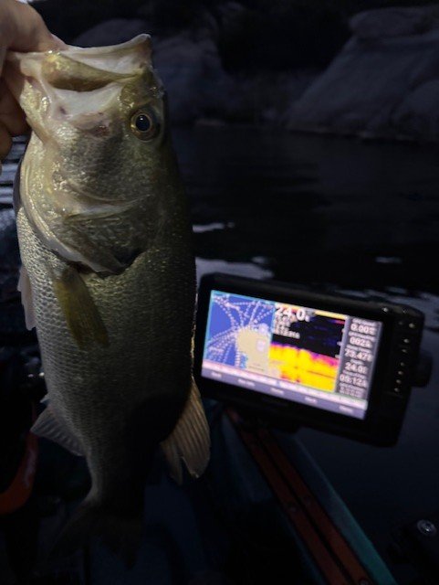 Love fishing in the dark