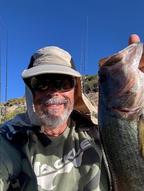 Good fish today. Not the best picture of it though.