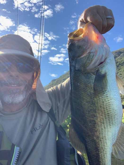 Big fish for the day, 2 pounds 10 ounces