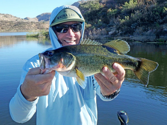 A bass my brother caught early with a spoon I think.