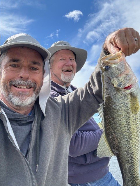 Happy folks in the boat