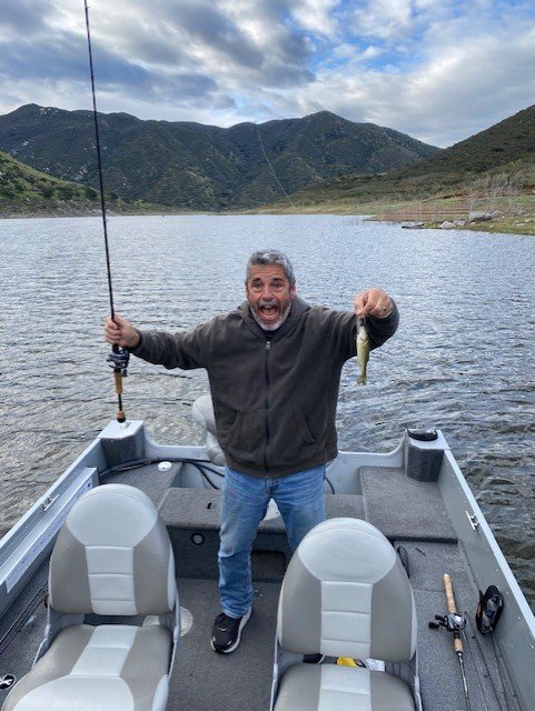 It's not the size of the fish in the fight, it's the fight in the fish? No that's not it...