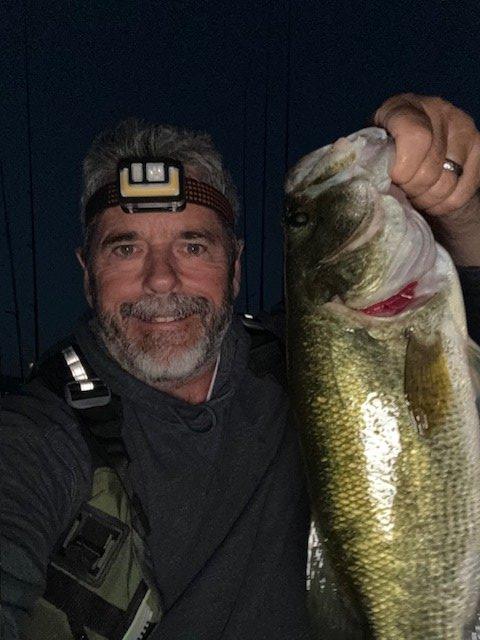 First fish was early again.